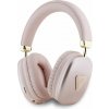 Slúchadlá Wireless Headphones Guess Metallic Triangle Logo Pink