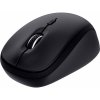 Trust YVI+ MULTI-DEVICE WIRELESS MOUSE BLACK myš, prenos bezdrôtový, Bluetooth®, USB, 3 tlačidlo, čierna; 25440