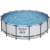 Bestway® Bazén Bestway® Steel Pro MAX, 5612Z, filter, pumpa, rebrík, plachta, 4,88x1,22 m 8050267 - Bazén