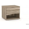 Drevona, Nočný stolík, REA WAVE 1, dub canyon