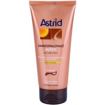 Astrid Sun samoopalovacie mlieko na tvár a telo Vitamin E 200 ml