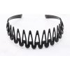 JOHAN, TAI PEI Čelenka čierna-vlnky so zúbkami