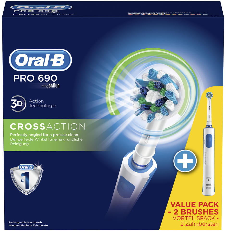 Oral-B Pro 690 CrossAction od 90 € - Heureka.sk