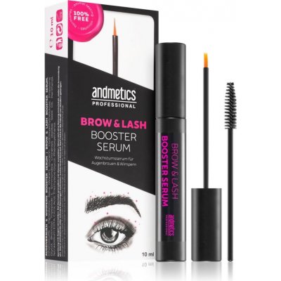 Andmetics Brow & Lash Booster Serum pre rast mihalnic a obočia 10 ml