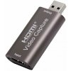 Prevodník HDMI na USB Xput, nahrávanie videa z HDMI na PC Mini USB 3.0 HDMI Video Capture Card