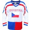 SPORTTEAM hokejový dres ČR bílý