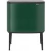 Brabantia Dotykový odpadkový kôš BO TOUCH BIN 3 x 11 l, zelený