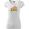 Kapybara a melón - Dámske tričko Pure - 2XL ( Biela )