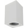 ECOLIGHT Stropní svítidlo GU10 LED, pohyblivé, 60x100 mm, vysoké bodové světlo, bílé