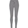 Ladies Soft AOP Leggings - blackhoundstooth S