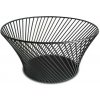 KITCHISIMO Drôtená misa na ovocie čierna Ø25,5cm