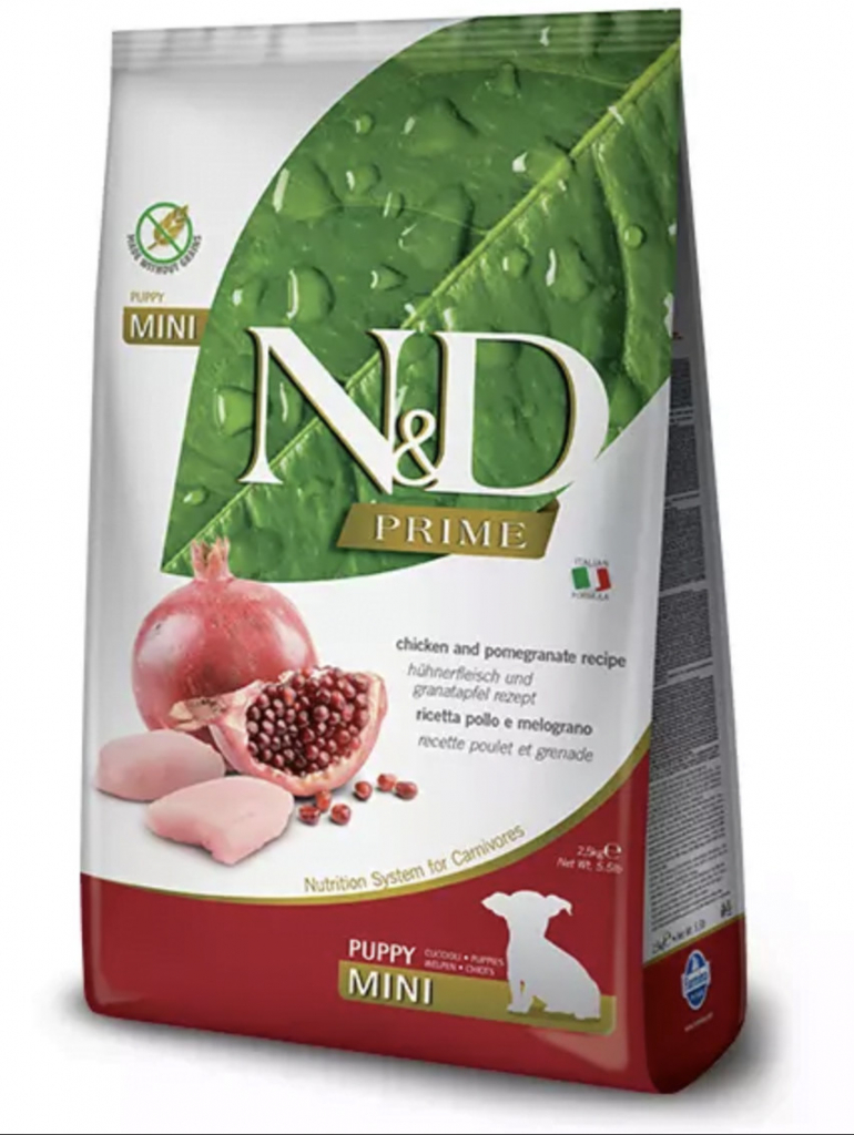 N&D Grain Free Dog Puppy S/M Chicken & Pomegranate 7 kg