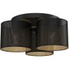 Luminex Luster prisadený LOFT SHADE 3xE27/60W/230V čierna/zlatá LU5248 + záruka 3 roky zadarmo