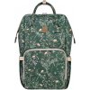 KikkaBoo Prebaľovací batoh Siena Luxe Secret Garden Deep Green