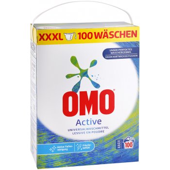 Omo Active univerzálny prášok na pranie 6,5 kg 100 PD od 29,9 € - Heureka.sk