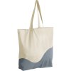 Westford Mill Taška W 235, velká, bio bavlna, objem 15l COT500235ald99-natural/blu UNI Natural/modro-šedá