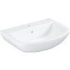 Grohe Bau Ceramic - Umývadlo, 65x47 cm, s prepadom, 1 otvor na batériu, alpská biela 39420000