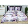Bavlnené obliečky PLUS predľžené TIARA lila