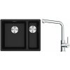 Súprava granitový drez Franke Maris 125.0687.265, kuchynská batéria Franke Lina 115.0712.420