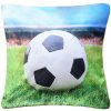 XPOSE® Mikroplyšová obliečka na vankúš FUTBAL 2 (digitálna tlač) 40x40 cm, Mikroplyš