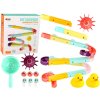 mamido Hra Bath Toy Track Slide Duck Set 44 kusov