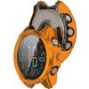 VSETKONAMOBIL 112730 PC FULL COVER Plastový kryt so sklom pre Garmin Tactix 8 47mm ORANGE