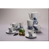 Súprava kávová Bohemia Cobalt - design prof. arch. Jiří Pelcl, český porcelán Dubí
