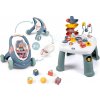 Set didaktický stolík Activity Table Little a chodítko a kočík Baby Walker Smoby s 30 cm bábikou