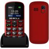 Tlačítkový telefon pro seniory Mobiola MB200 červená MB200RED (MB200RED)