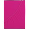 B.E.S. – Petrovice, s.r.o. Prestieradlo Jersey česaná bavlna MAKO – Fuchsiová 140-160 × 200