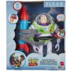 Interaktívna figúrka Mattel - Pixar Toy Story Buzz Lightyear s raketou (31 cm
