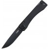 KUBEY Akino Lockback Pocket Folding Knife Black G10 Handle KU2102D