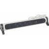 Legrand Slovensko, s.r.o. Predlžovačka prémium 5x2P+T prepäťová ochrana USB A+C 1,5m kábel biela/tmavosivá - 049420
