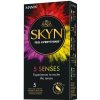 Skyn 5 Senses+ 5 ks, bezlatexové kondómy