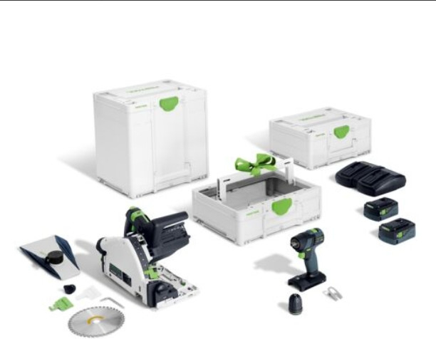Festool TSC 55 K je precízna a výkonná posuvná píla pre náročné rezanie dreva a dosiek.