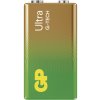 GP Alkalická batéria ULTRA 9V (6LF22) - 1ks 1013521100