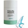 NFco. Dentálna niť so špáradlom Friendly Flossers príchuť mäta 45 ks