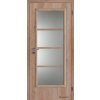 Doornite CPL-Premium laminátové SUPERIOR SKLO Natural interiérové dvere, DTD CPLP-SUPERIOR-Natural