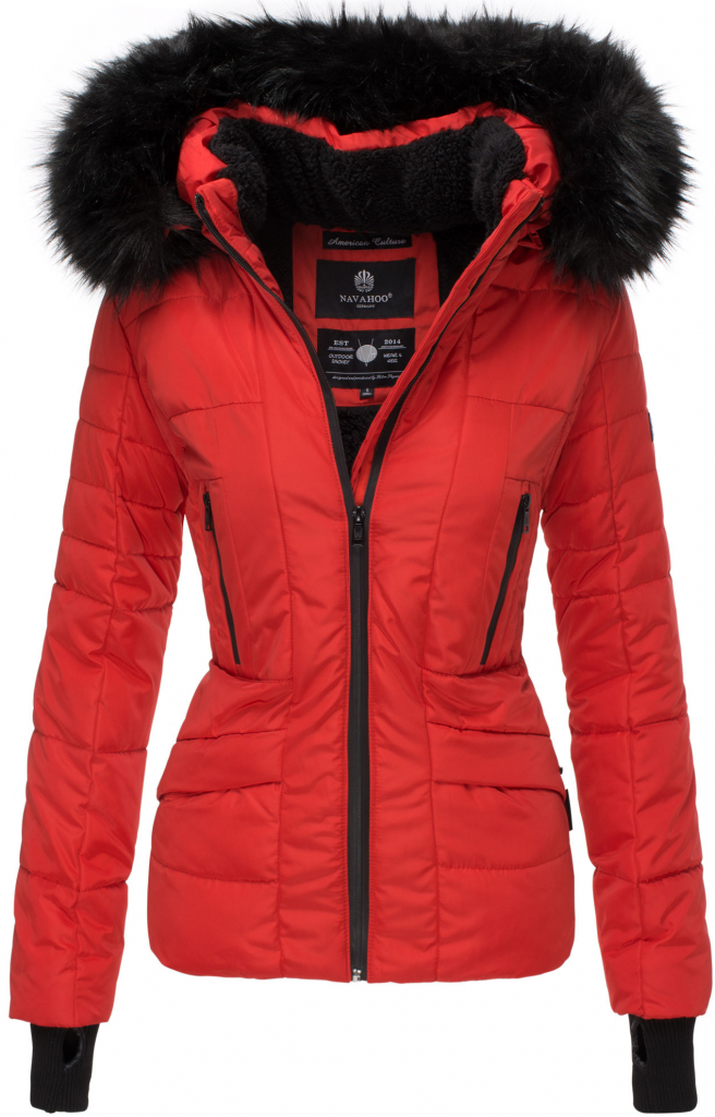 Adele Navahoo dámska zimná bunda s kapucňou red od 59 € - Heureka.sk