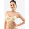 GINA Podprsenkový top s úzkymi ramienkami 07015P telová