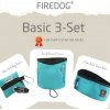 Firedog Basic 3-Set nylon baby modrý