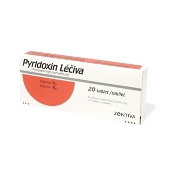 Pyridoxin Léčiva tbl.20 x 20 mg