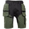 Cerva Keilor pracovné kraťasy olivová zelená
