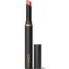 MAC Cosmetics Powder Kiss Velvet Blur Slim Stick matný hydratačný rúž Sheer Outrage 2 g