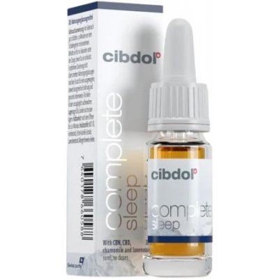 Cibdol Complete Sleep olej 5% CBN + 2,5% CBD 10 ml