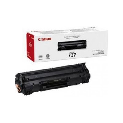 CRG-737 toner do tlačiarní i-SENSYS MF229DW, CANON, čierny, 2,4k