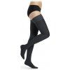 SIGVARIS Delilah 140D mesh stehenné pančuchy s nekĺzavým ukončením Farba: Anthracite, Veľkosť: 5 (váha 79 - 90 kg) + (výška 162 - 180 cm)