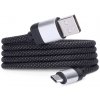 Solight SSC2301 USB/USB-C, 2m, černý