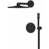 Grohe Precision Smartcontrol súprava vaňová/sprchová podomietková s termostatom s dažďovou sprchou čierna 348742430