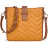 Dámska kabelka VUCH GELOIA žltá,hnedá